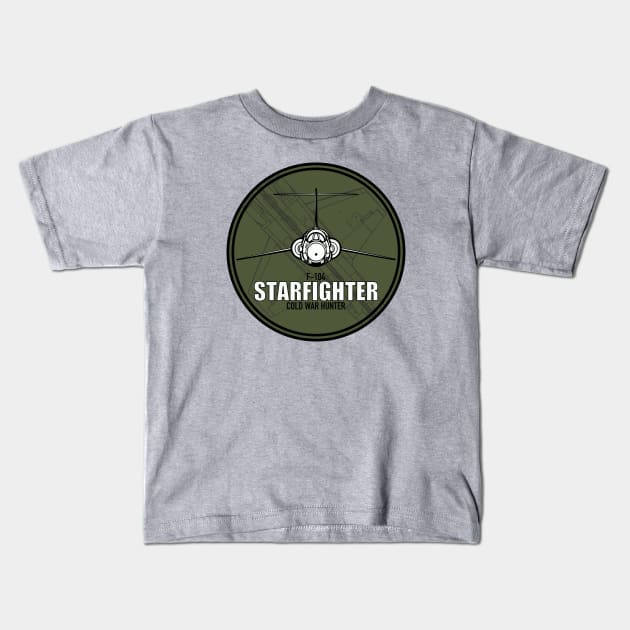 F-104 Starfighter Kids T-Shirt by TCP